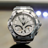 TAG HEUER Aquaracer Watch Calibre 5 300 Meters Ref. CAF7011 Quartz Chronograph Wristwatch