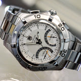 TAG HEUER Aquaracer Watch Calibre 5 300 Meters Ref. CAF7011 Quartz Chronograph Wristwatch