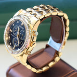 CITIZEN Crystal Chronograph Watch Eco-Drive Wristrwatch Ref. AT2452-52E