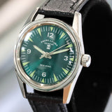 Vintage FAVRE-LEUBA Sea-King Watch Cal. 253 TwinPower Swiss Made ALL S.S. Wristwatch