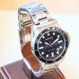 WENGER Swiss Army Diver Watch Date Indicator Swiss Quartz Wristwatch ALL S.S. Ref. 723XT