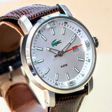 LACOSTE Quartz Watch 5ATM Date Indicator Wristwatch ALL S.S. - LC.12.1.14.0040