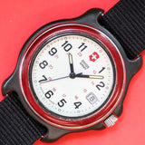 SWISS ARMY Adventure Team MARLBORO Watch Date Indicator Swiss Quartz Wristwatch
