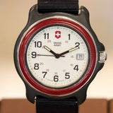 SWISS ARMY Adventure Team MARLBORO Watch Date Indicator Swiss Quartz Wristwatch