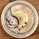 1900 SETH THOMAS Pocket Watch Openface 18s Grade 106 Lever Set 11 Jewels - Made in U.S.A.