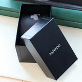 MOVADO MUSEUM Juro Watch Ref. 84.G21899 Black Dial ALL S.S. - Box & Papers!