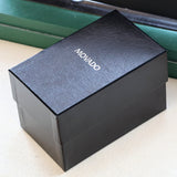 MOVADO MUSEUM Juro Watch Ref. 84.G21899 Black Dial ALL S.S. - Box & Papers!