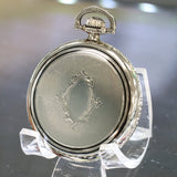 1904 WALTHAM Dress Pocket Watch Openface 12s Grade Riverside 19 Jewels Fancy Engraved Case