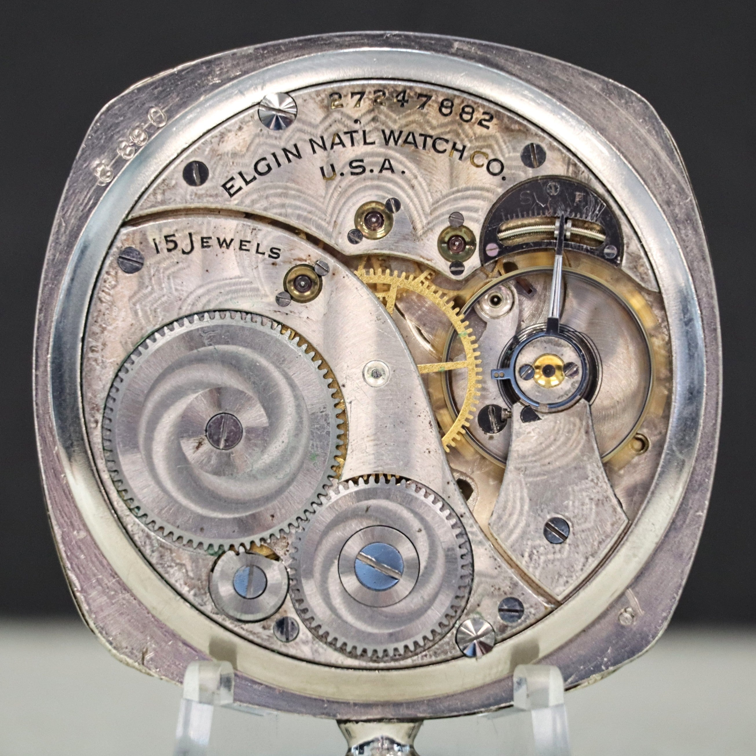 1925 ELGIN Dress Pocket Watch 12s 15 Jewels Grade 315 Fancy