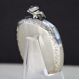 1925 ELGIN Dress Pocket Watch 12s 15 Jewels Grade 315 Fancy Engraved Decorative Cushion Case