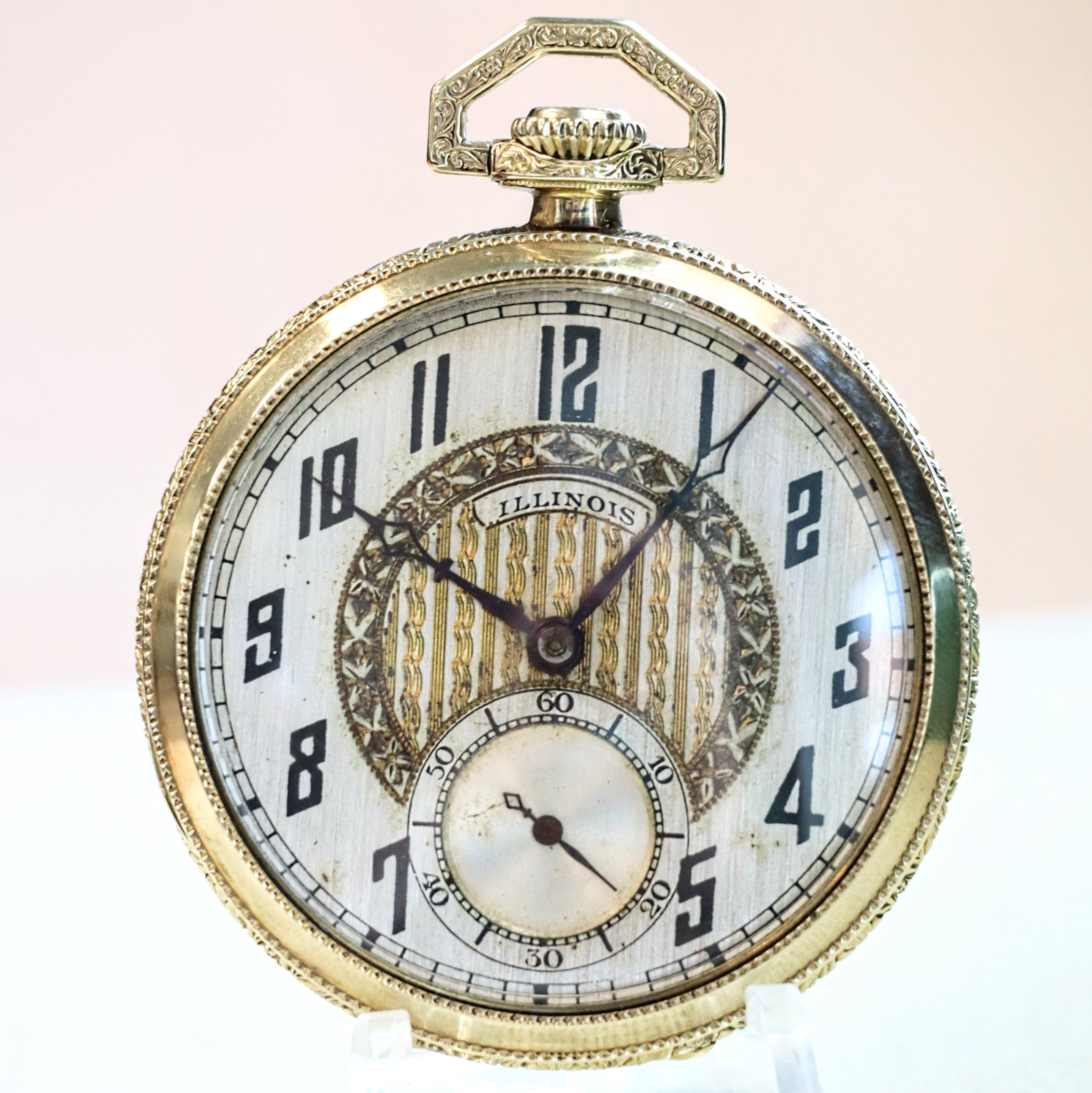 Fancy Collectible Pocket Watches 1922 ILLINOIS Dress Pocket Watch