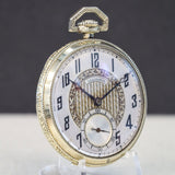 1922 ILLINOIS Dress Pocket Watch Openface 12s Grade 406 19 Jewels Adjusted 3 Positions Fancy Engraved Case