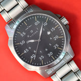 ELEVON HUGHES Watch Date Indicator Ref. ELE100-3 Stainless Steel Quartz Wristwatch ALL Original