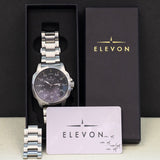 ELEVON HUGHES Watch Date Indicator Ref. ELE100-3 Stainless Steel Quartz Wristwatch ALL Original