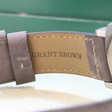 GRANT BROWN Watch Day/Date Indicator Ref. 9414C Stainless Steel Quartz Wristwatch ALL Original