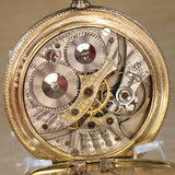 1925 WALTHAM Dress Pocket Watch Openface 12s Grade Premier 19 Jewels ADJ. - AS IS! Runs but needs work