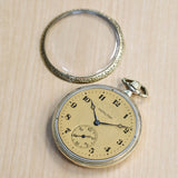 1922 HAMILTON Dress Pocket Watch Openface 12s Grade 910 17 Jewels Adjusted Engraved Case