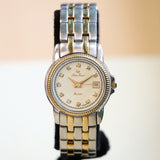 LUCIEN PICCARD Paris Diamond Ladies Watch Date Indicator Two-Tone ALL S.S. - 26023D