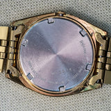 1990 SEIKO SQ Quartz Watch Day/Date 5Y23 Coin Edge Bezel and Original Bracelet