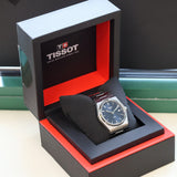 TISSOT PRX Quartz Watch Blue Dial Ref. T137.410 - ALL Original Box, Sleeve & Papers