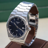 TISSOT PRX Quartz Watch Blue Dial Ref. T137.410 - ALL Original Box, Sleeve & Papers