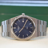 TISSOT PRX Quartz Watch Blue Dial Ref. T137.410 - ALL Original Box, Sleeve & Papers