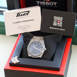 TISSOT PRX Quartz Watch Blue Dial Ref. T137.410 - ALL Original Box, Sleeve & Papers