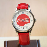 COCA-COLA Watch Christmas Holiday Polar Bear Quartz Wristwatch