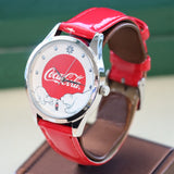 COCA-COLA Watch Christmas Holiday Polar Bear Quartz Wristwatch