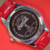 COCA-COLA Watch Christmas Holiday Polar Bear Quartz Wristwatch