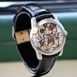 Walt Disney World 1928 MICKEY MOUSE Watch Limited Release Wristwatch - NOS Original Strap