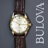 1957 BULOVA Royal Clipper Selfwinding Watch 17 Jewels Cal. 11ACAC Swiss Made Wristwatch