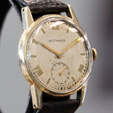 Vintage Wittnauer Wristwatch Swiss Caliber 11TN 17 Jewels Watch