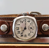 1918 ELGIN Transitional Watch 15 Jewels Grade 419 Made in U.S.A. Wristwatch