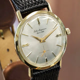 Vintage JULES JURGENSEN Dress Watch 10K GF Swiss Mechanical Wristwatch