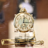 1936 WALTHAM Dress Pocket Watch 17 Jewels No. 1217 Openface 12s - In Original Display Box