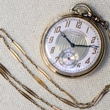 1936 WALTHAM Dress Pocket Watch 17 Jewels No. 1217 Openface 12s - In Original Display Box