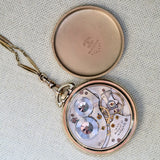 1936 WALTHAM Dress Pocket Watch 17 Jewels No. 1217 Openface 12s - In Original Display Box