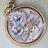 1936 WALTHAM Dress Pocket Watch 17 Jewels No. 1217 Openface 12s - In Original Display Box