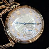 1936 WALTHAM Dress Pocket Watch 17 Jewels No. 1217 Openface 12s - In Original Display Box