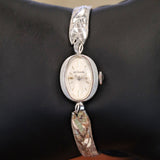 1940 Ladies LeCoultre Cocktail Watch 17 Jewels Cal. K840 ALL 10K White Gold Filled Wristwatch