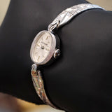 1940 Ladies LeCoultre Cocktail Watch 17 Jewels Cal. K840 ALL 10K White Gold Filled Wristwatch