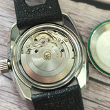 Vintage Glycine Airman Automatic Watch 313 144 Date Black Dial Diver Wristwatch