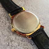 Vintage Hamilton Hydro Conduit Company Watch Coin Style 33mm Quartz Wristwatch