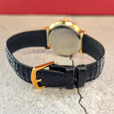 Vintage Hamilton Hydro Conduit Company Watch Coin Style 33mm Quartz Wristwatch