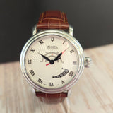 Bulova Accutron Amerigo Automatic Watch 63B021 41mm S.S. Swiss Made Wristwatch