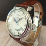 Bulova Accutron Amerigo Automatic Watch 63B021 41mm S.S. Swiss Made Wristwatch