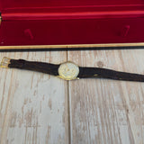 1943 Hamilton Masterpiece 14K Gold Watch Award Wristwatch ALL Original - IN BOX!