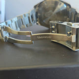 TAG Heuer Aquaracer Watch WAY101C.BA0746 Blue Dial ALL S.S. 43mm - Box & Papers