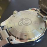 TAG Heuer Aquaracer Watch WAY101C.BA0746 Blue Dial ALL S.S. 43mm - Box & Papers